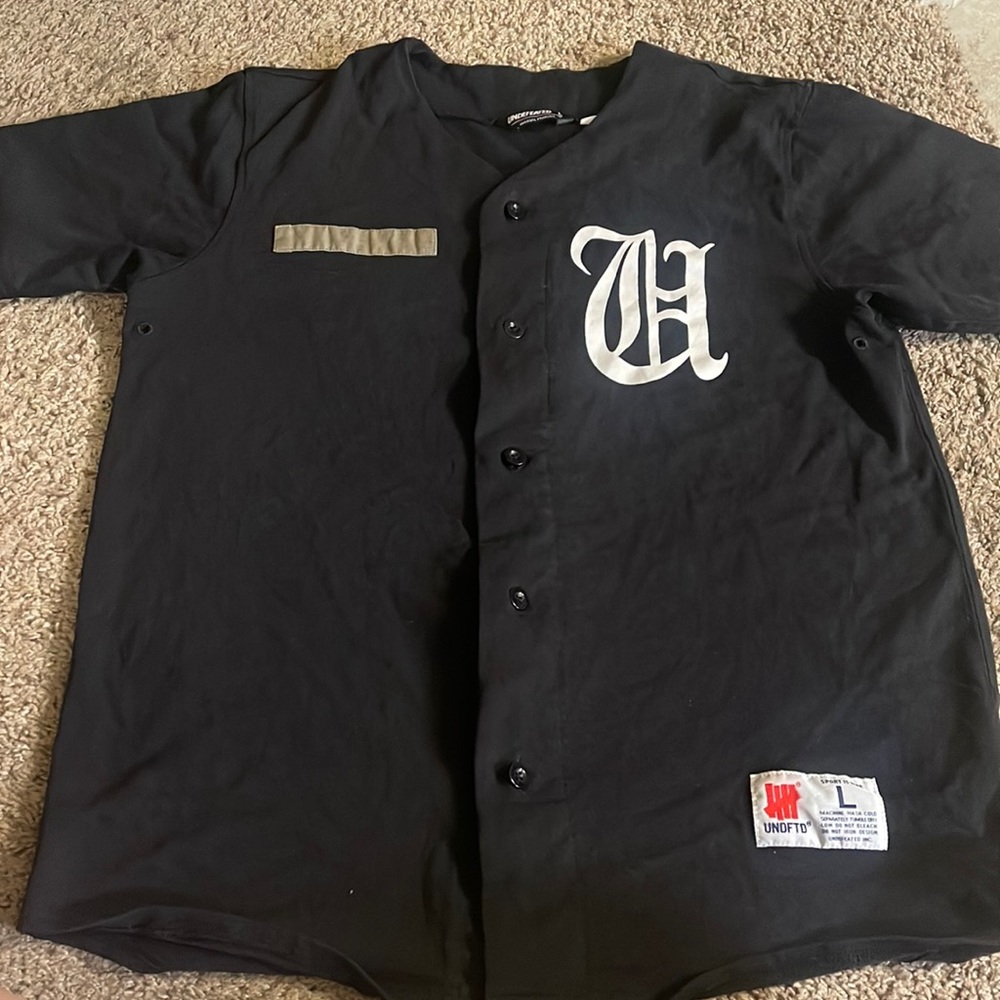Undefeated baseball style jersey